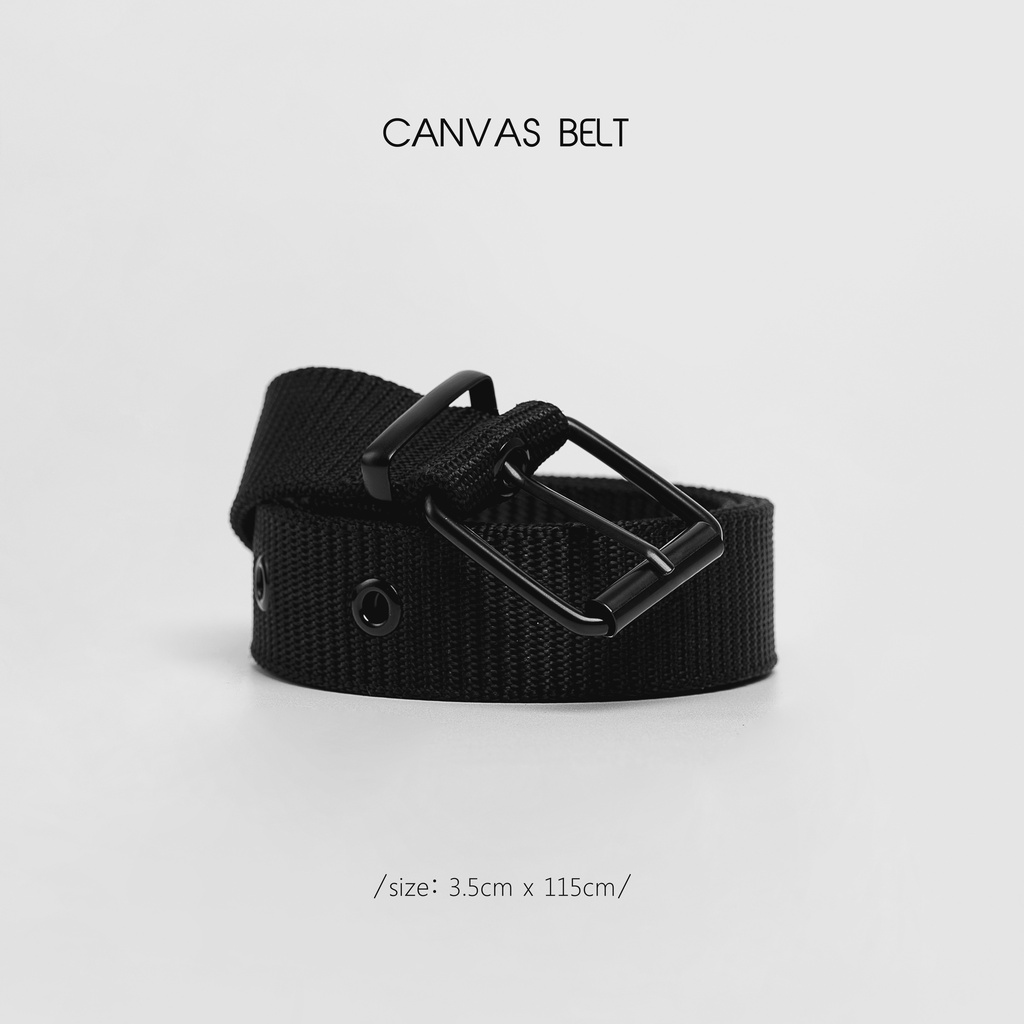 [House Vintage] CANVAS BELT Thắt lưng, Dây nịt chất liệu Canvas phong