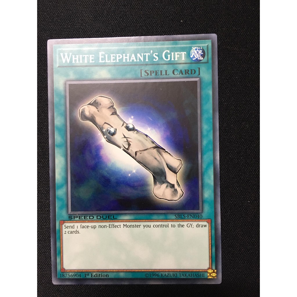 Bài yugioh speed duel White Elephant's Gift SBLS SS04 SS03 Shopee