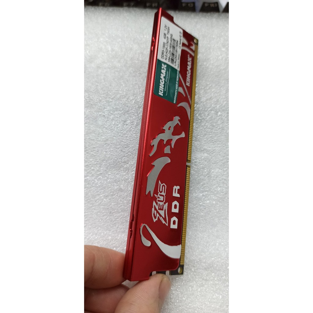 Ram DDR4 8G/2666 Kingmax Zeus Dragon Tản nhiệt Renew (BH 36T) Shopee