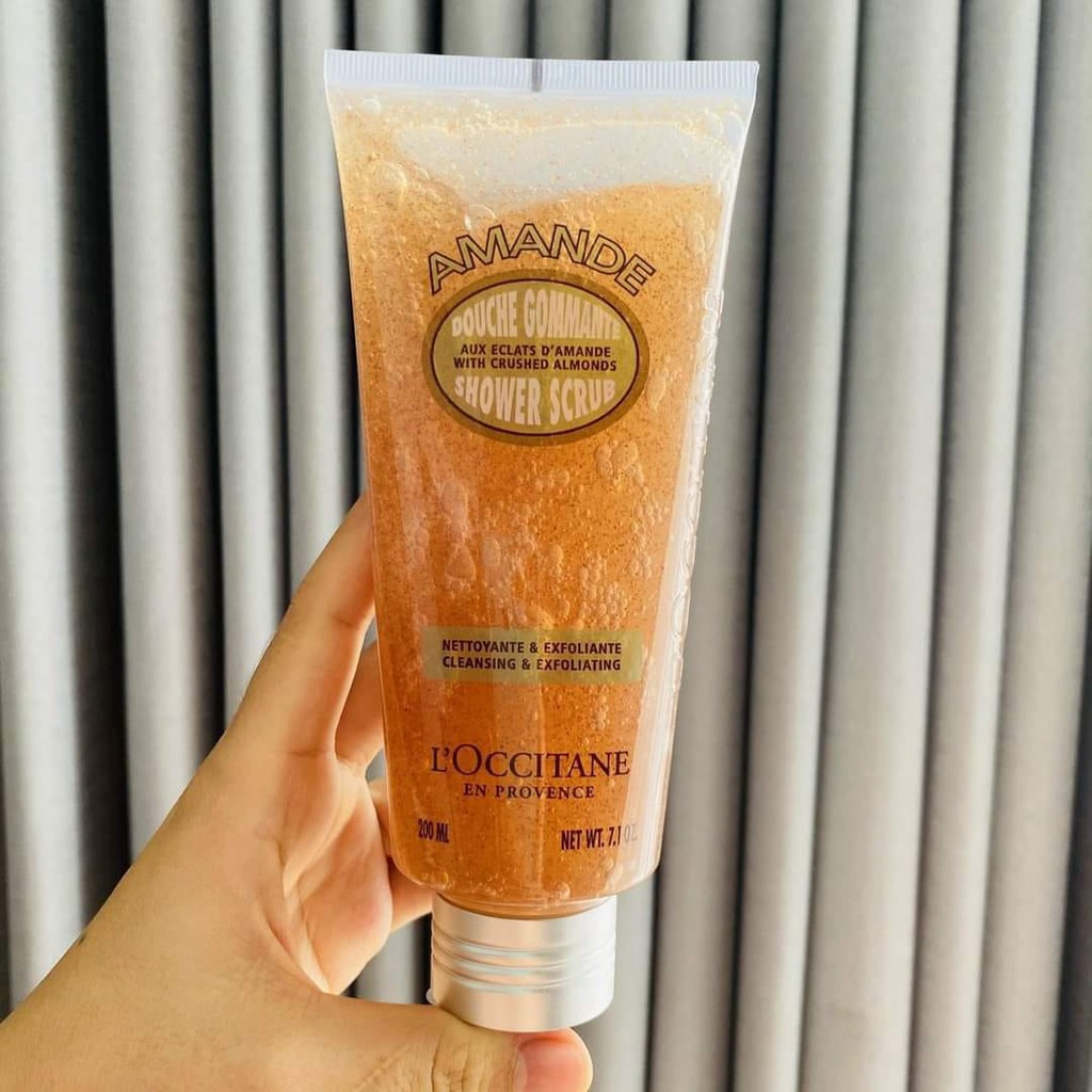 Gel Tắm Tẩy Da Chết Body L’Occitane Amande Shower Scrub 200ml Shopee Việt Nam