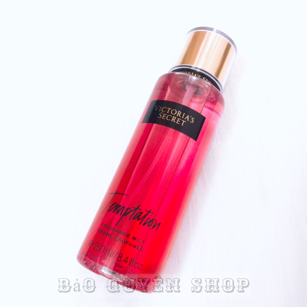Xịt thơm toàn thân Victoria's Secret Temptation Fragrance Mist 250 mL Shopee Việt Nam
