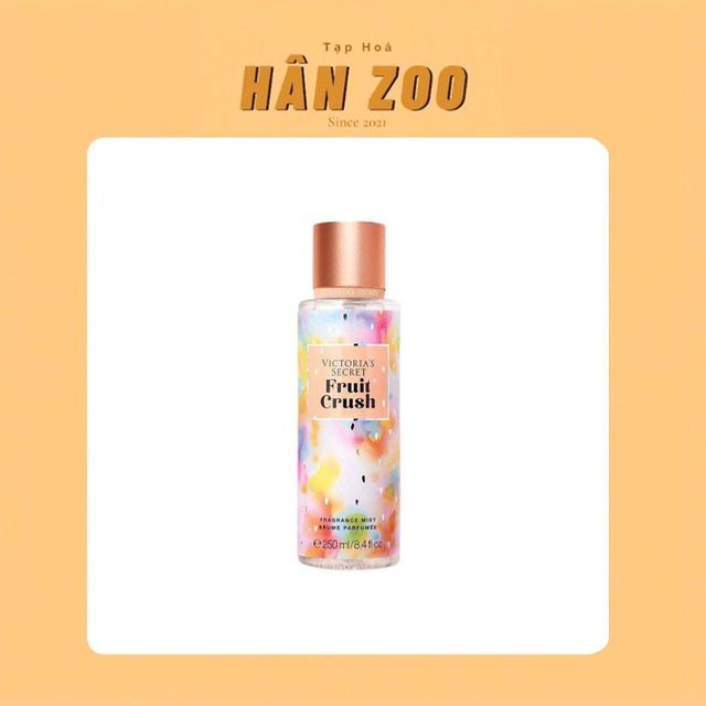Body Mist Fruit Crush / Body Mist, xịt toàn thân / Tạp Hóa Hân Zoo