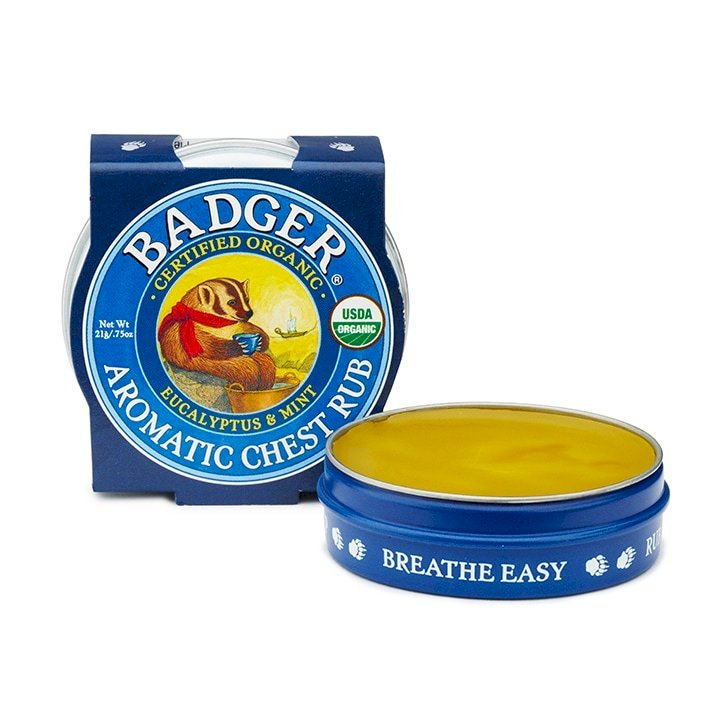 Sáp Bôi Ấm Ngực Hữu Cơ Badger Aromatic Chest Rub 56g Shopee Việt Nam
