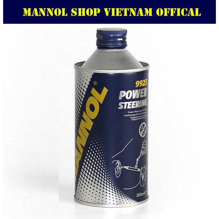 MANNOL 9923 Power Steering Leak Stop Phụ gia chống rò rỉ và trơn nhẹ