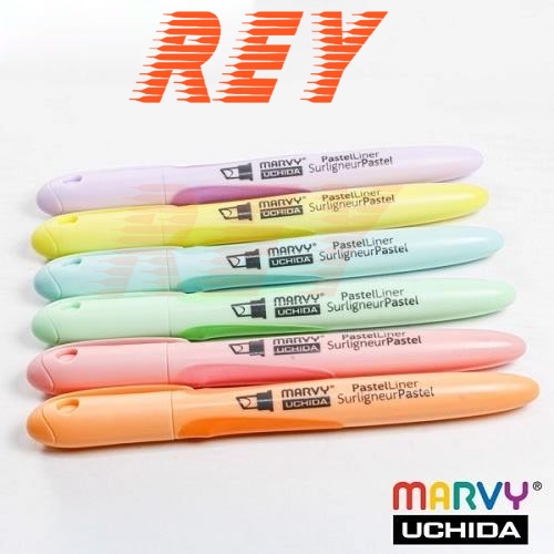 [Giao hỏa tốc] Bút dạ quang tone pastel Marvy 8000 Pastel Liner
