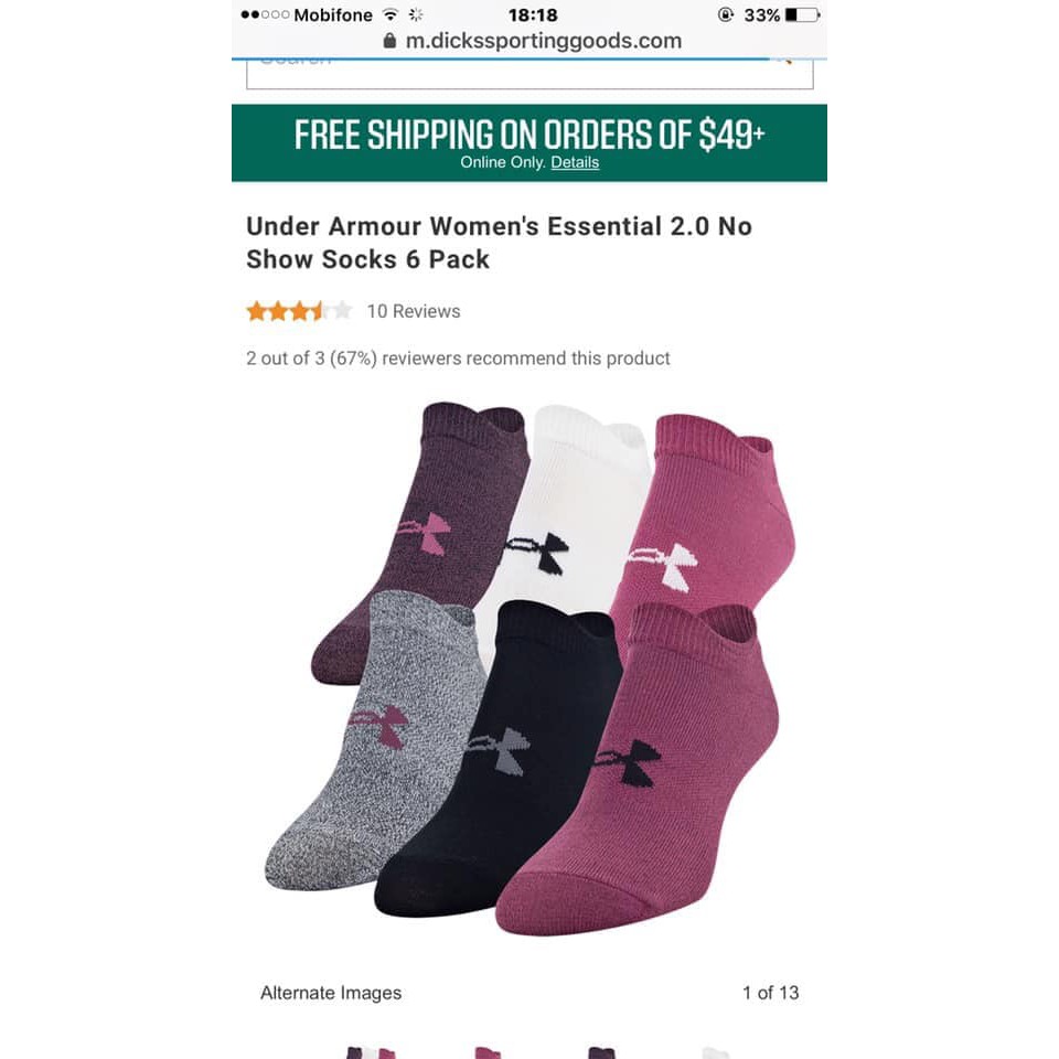 tất under armour Shopee Việt Nam