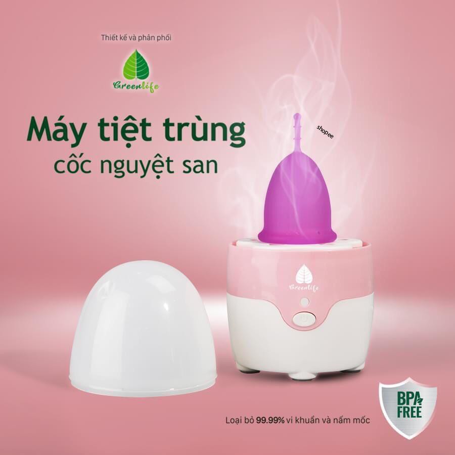 Máy tiệt trùng cốc nguyệt san Green life Shopee Việt Nam