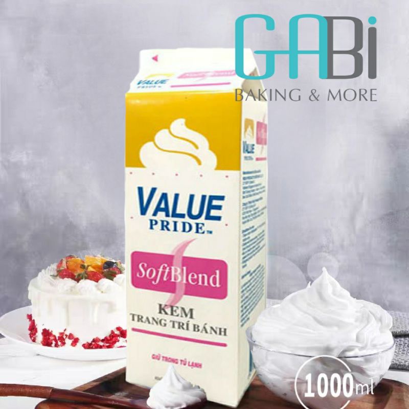 ( Chỉ giao hoả tốc HN) Kem topping Rich’s Value Pride Soft Blend 1kg