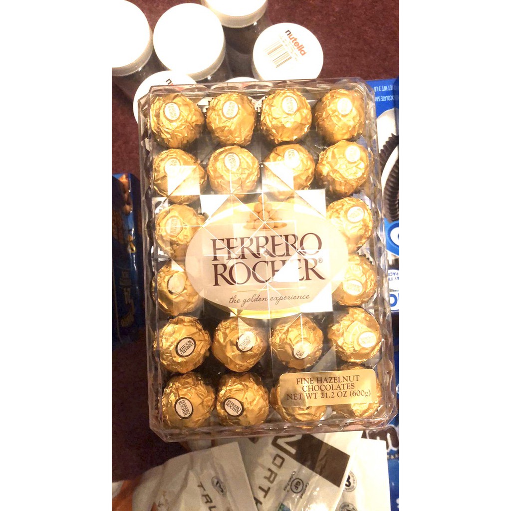 Ferrero Rocher Fine Hazelnut Chocolates 600g Shopee Việt Nam