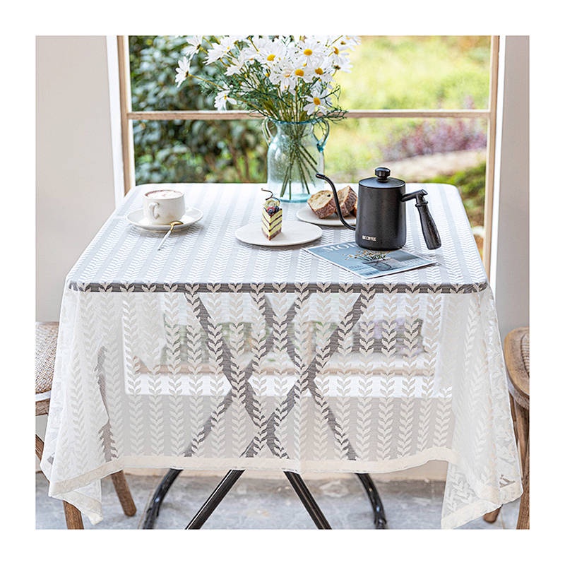 SENSES// French Lace Tablecloth Lace Coffee Table Cover Cloth Table