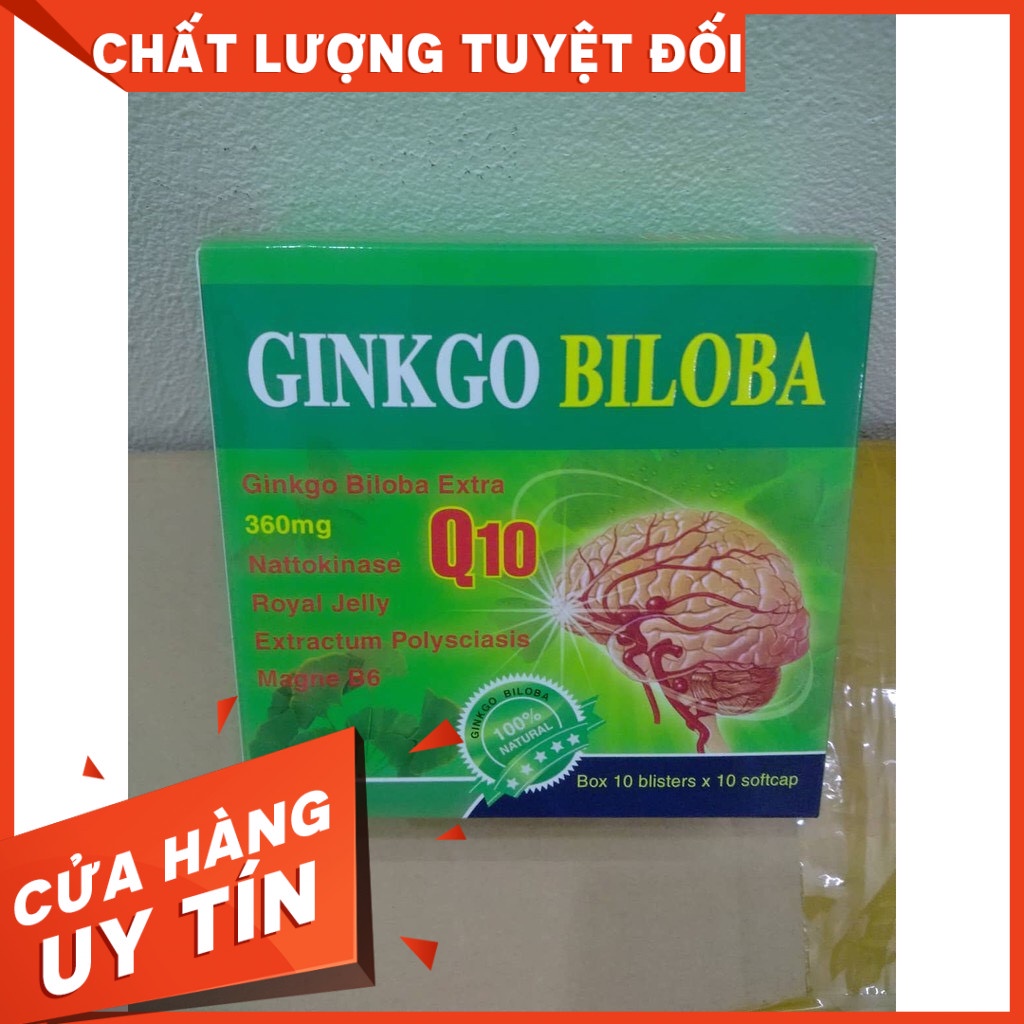 [CHÍNH HÀNG]Viên uống bổ não Ginkgo Biloba 240mg (hộp màu xanh
