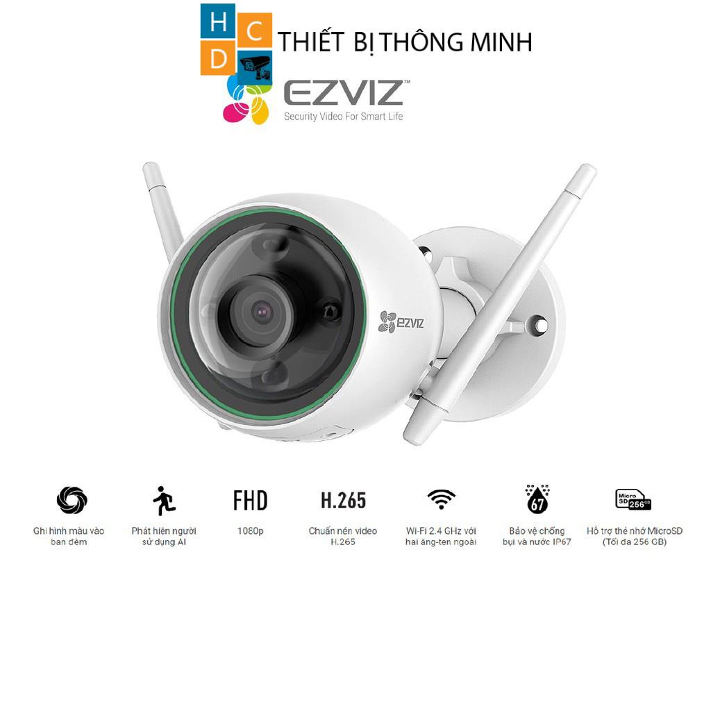 Camera wifi Ezviz ngoài trời C3X C3W C3WN full HD 1080P có màu ban đêm