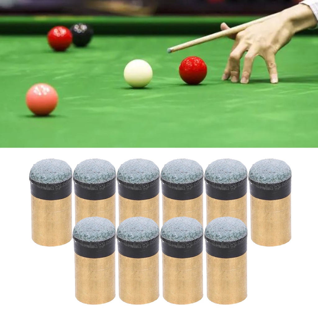 [Slip On Pool Cue Tips Bida Cue Hard Tips 10 mm Shopee Việt Nam