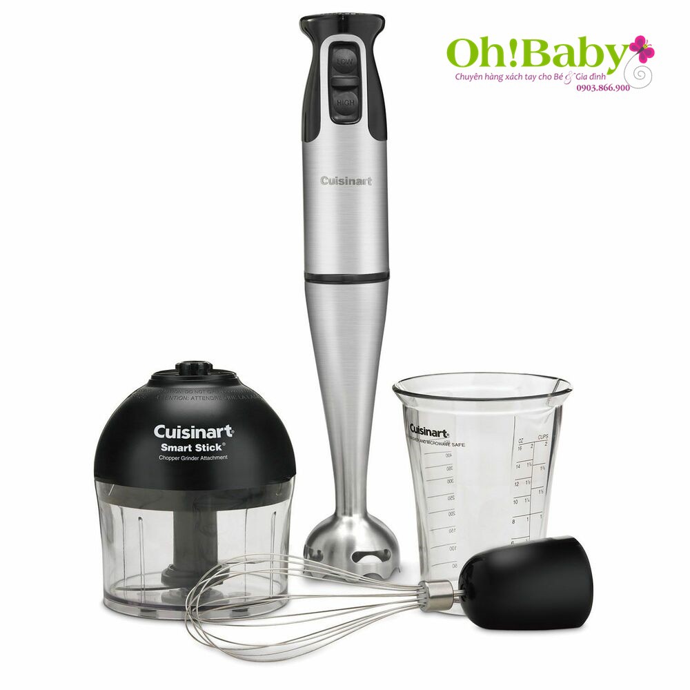 MÁY XAY CẦM TAY CUISINART SMART STICK HAND BLENDER HB154PC1 Shopee