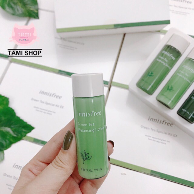 Sữa Dưỡng Innisfree Green Tea Balancing Lotion Ex 25ml Shopee Việt Nam