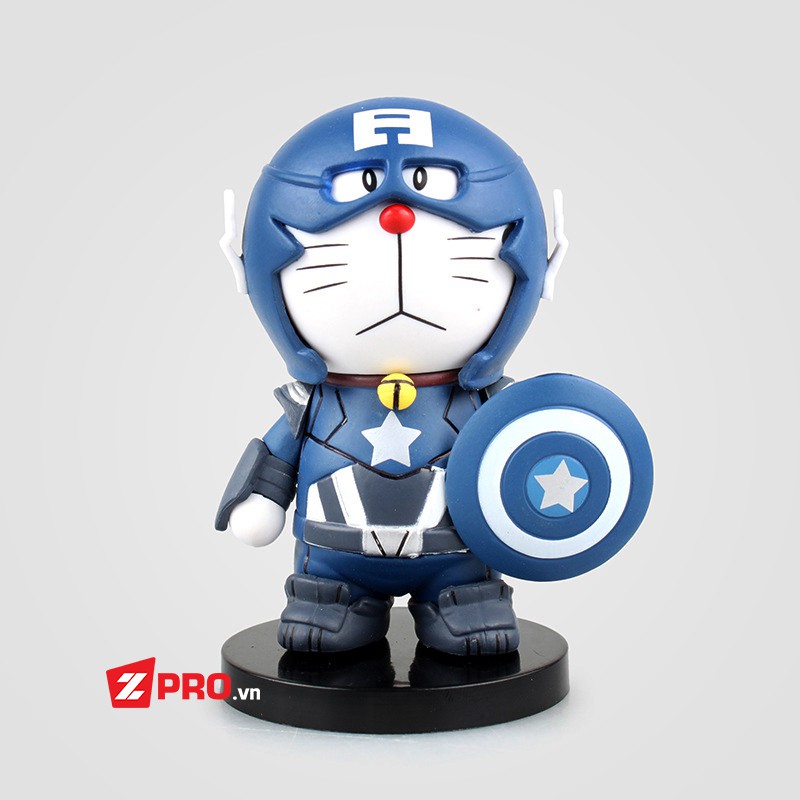 Mô hình Figure Doremon Captain America Cosplay Shopee Việt Nam