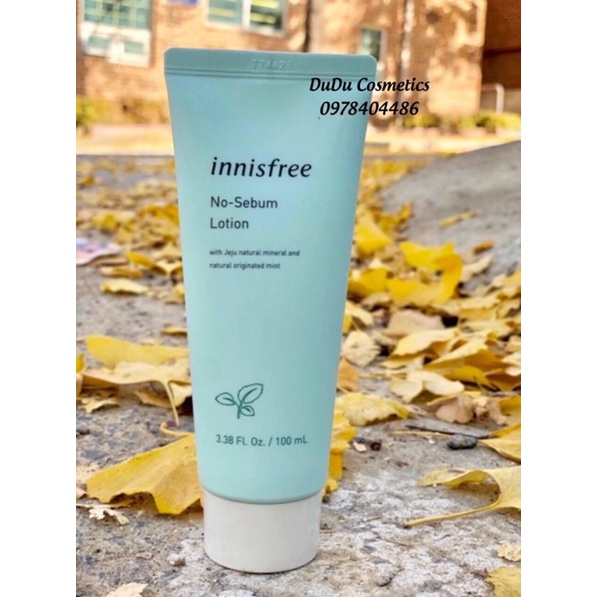 Sữa Dưỡng kiềm dầu Innisfree No Sebum Lotion 100ml Shopee Việt Nam