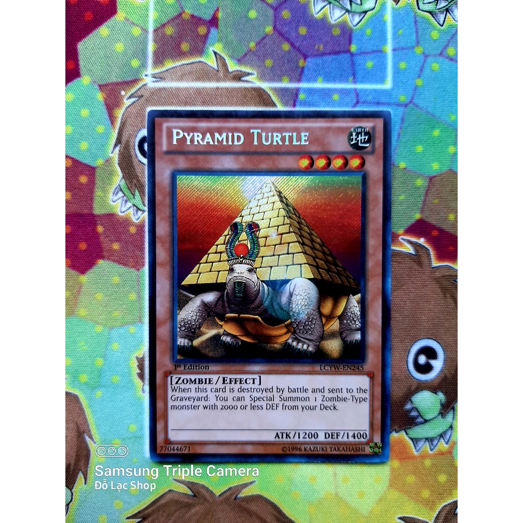 [ Đỗ Lạc Shop ] Thẻ Bài Mint90 Yugioh Monster Pyramid Turtle LCYW