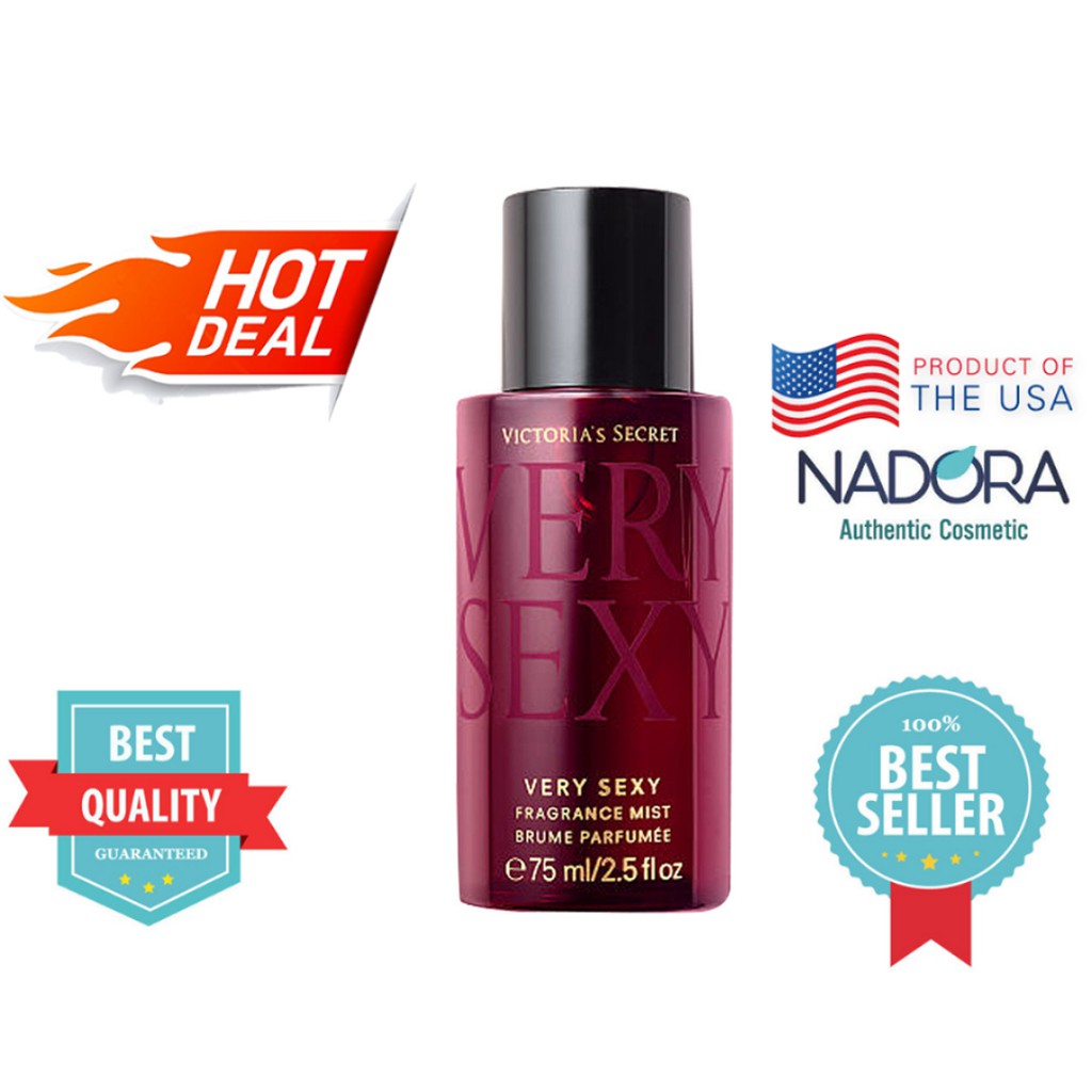 Xịt Thơm Toàn Thân Victoria’s Secret Very Sexy Fragrance Mist (75ml) Shopee Việt Nam
