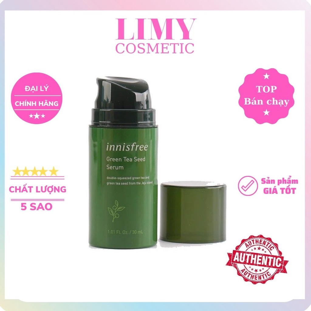 𝐒𝐞𝐫𝐮𝐦 𝐈𝐍𝐍𝐈𝐒𝐅𝐑𝐄𝐄 💕FREE SHIP💕𝐓𝐫𝐚̀ 𝐗𝐚𝐧𝐡 𝐓𝐡𝐞 𝐆𝐫𝐞𝐞𝐧 𝐓𝐞𝐚 𝐒𝐞𝐞𝐝 30ml Shopee