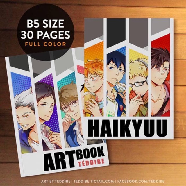 Haikyuu artbook Shopee Việt Nam