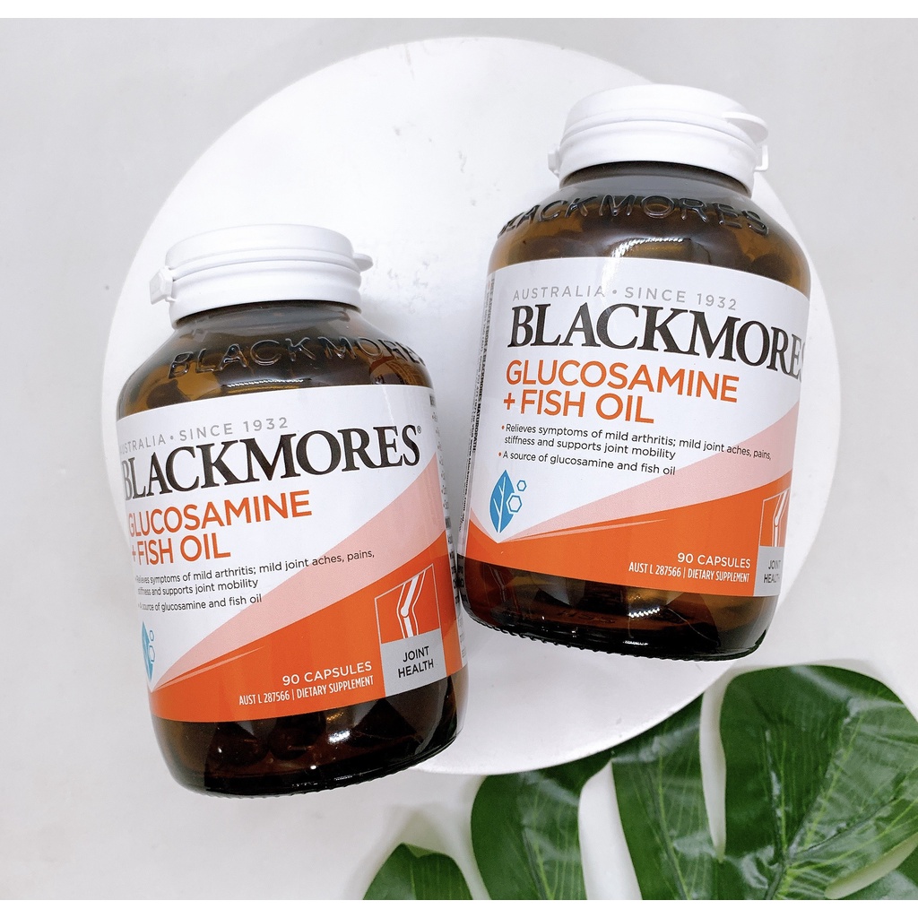 Viên Uống Hỗ Trợ Xương Khớp Kết hợp dầu cá Blackmores Glucosamine