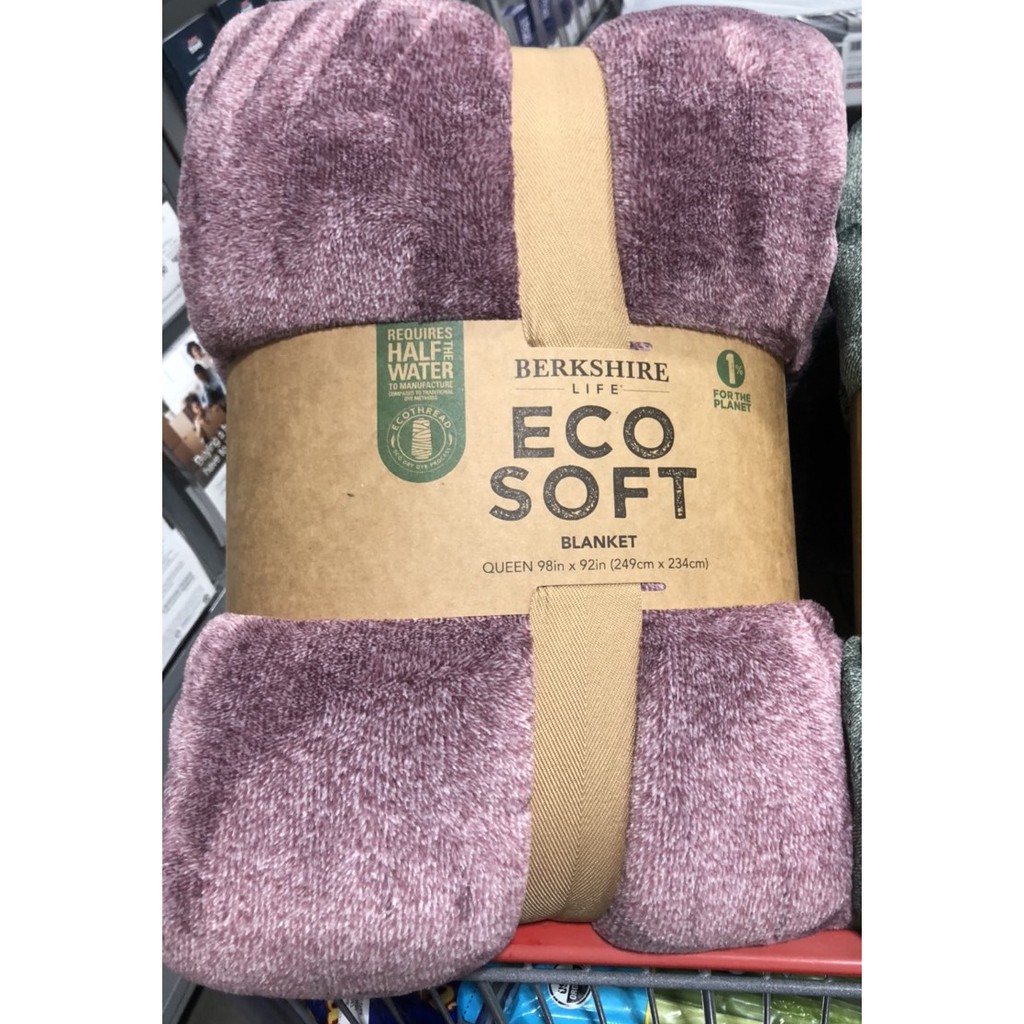 [Chính hãng Mỹ] Chăn Lông Cừu BERKSHIRE LIFE ECOSOFT BLANKET Size