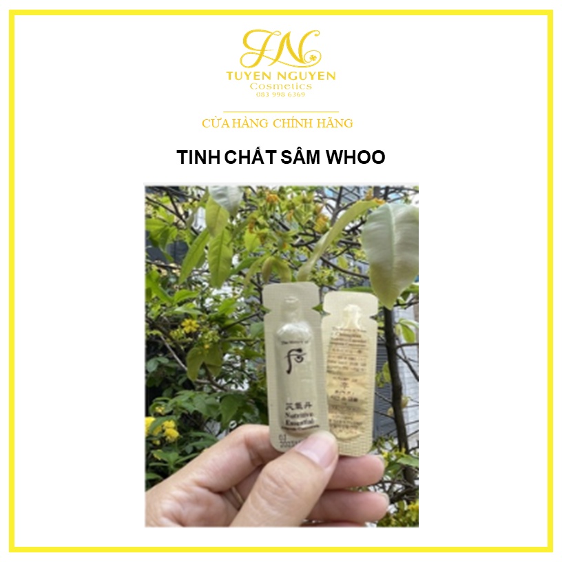 Tinh chất sâm núi phục hồi Whoo Nutritive Essential Ampoule Concentrate