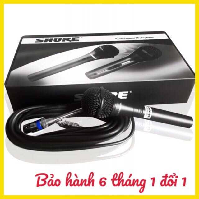 Micro shure karaoke 959 bảo hành 6 tháng đổi mới Shopee Việt Nam