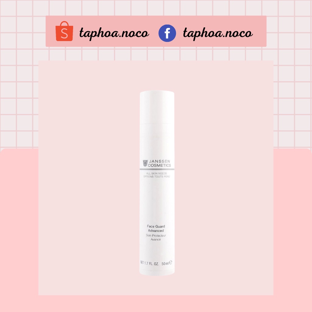 Sữa dưỡng da chống nắng Janssen Cosmetics Face Guard Advanced 50ml