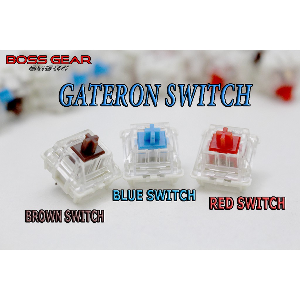 Combo bộ 5 Switch lẻ của Gateron ( Blue Switch/Red Switch/Brown Switch