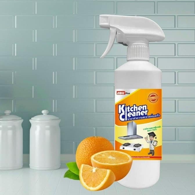 Chai xịt tẩy bếp đa năng KITCHEN CLEANER AIBO PLUS THÁI LAN 500ml siêu tiện dụng Shopee Việt Nam