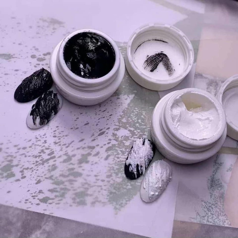 Hướng dẫn sử dụng gel xi măng trang trí cho móng. TikTok