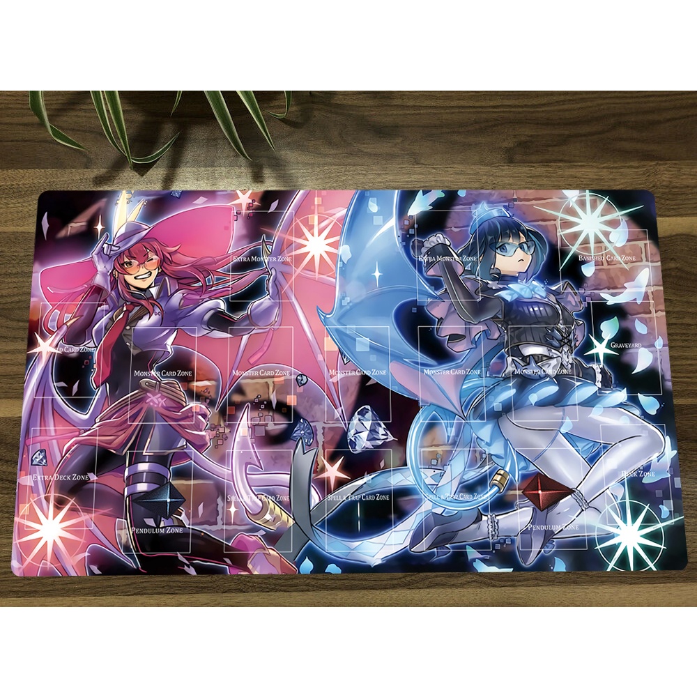 Yugioh Evil Twin Kisikil Evil Twin Lilla TCG Mat Live Twin Kisikil