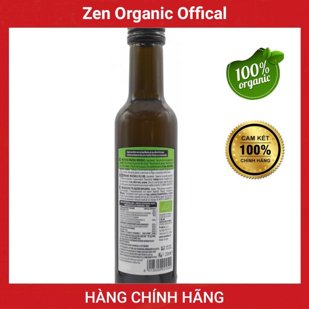 [CHÍNH HÃNG] Dầu Hạt Omega Ép Lạnh Hữu Cơ 250ml Probios Organic Omega
