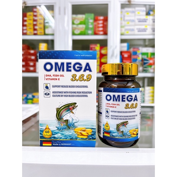 [Chính hãng] OMEGA 369 nhập khẩu từ Đức tốt cho da, tim mạch, trí não