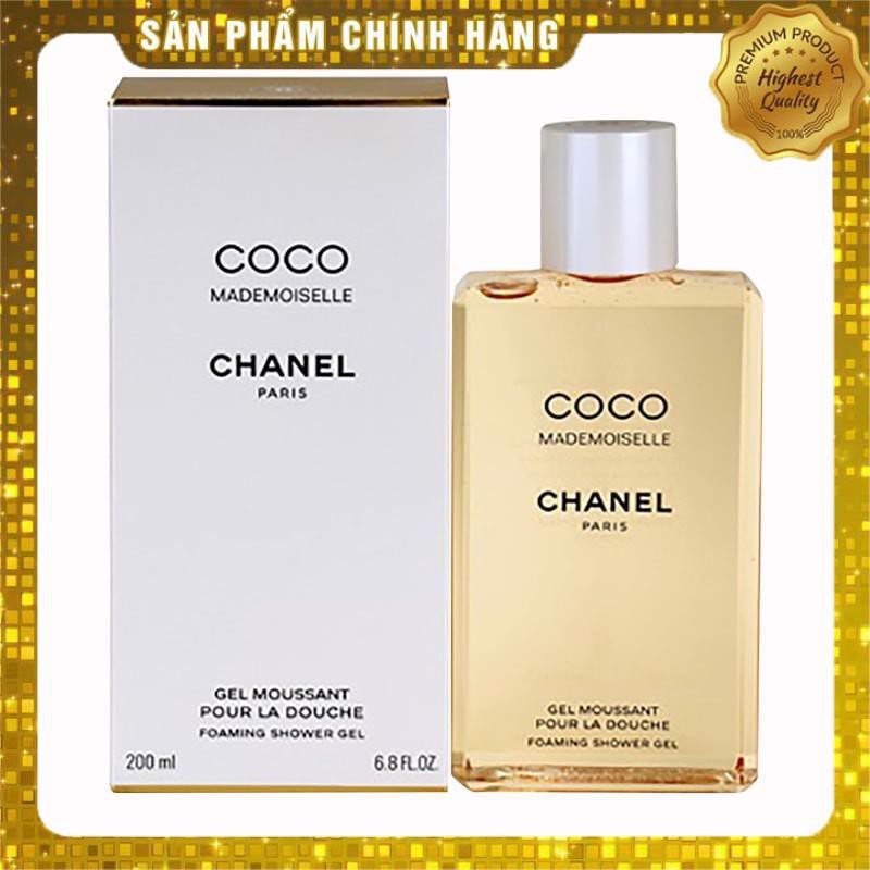 Coco Mademoiselle Foaming Shower Gel Hachi xách tay chính hãng