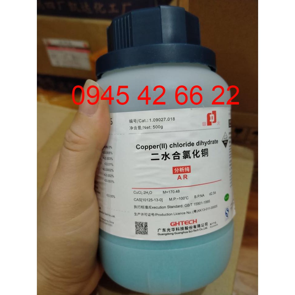 Copper (II) Chloride Dihydrate Đồng (ii) clorua dihydrat CuCL2.2H2O