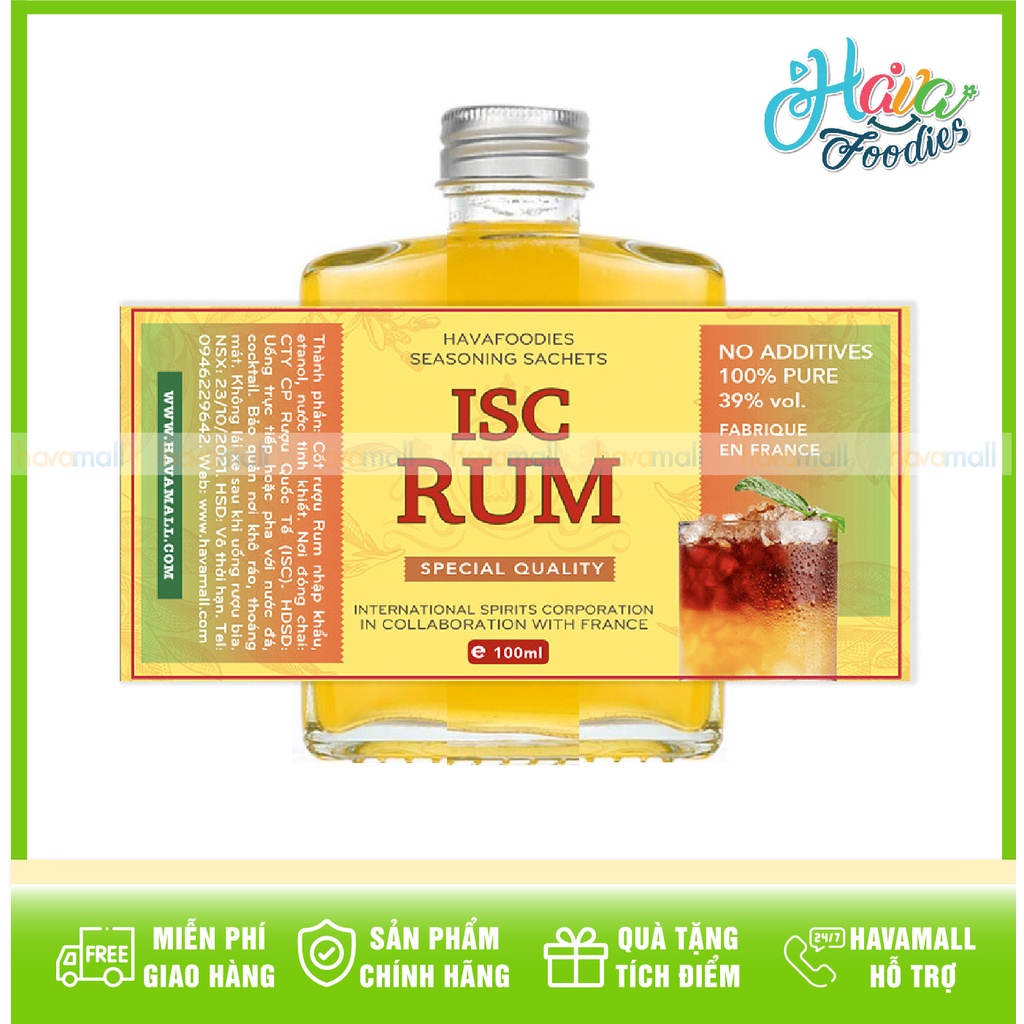 [HÀNG CHÍNH HÃNG] Tinh Chất R.ượu Rum Flavoring Rum Extract Shopee Việt Nam