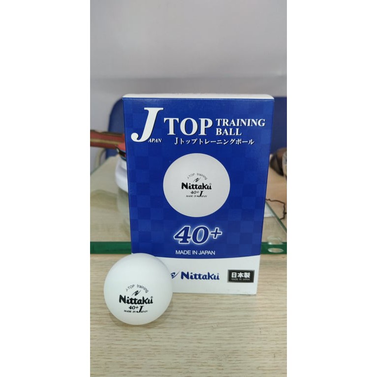 BÓNG BÀN NITTAKU J TOP TRAINING BALL 40+ JAPAN (Hộp 6 quả). Shopee