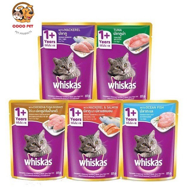 Pate Whiskas Cho Mèo Gói 80g Thức Ăn, Súp Thưởng Cho Mèo Con Junior Shopee Việt Nam
