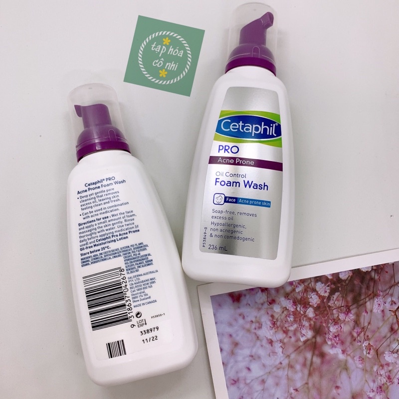 Sữa Rửa Mặt Cetaphil Oil Control Foam Wash Dành Da Mụn Shopee Việt Nam