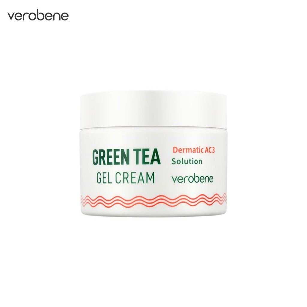 Kem dưỡng ẩm trà xanh Verobene Green Tea Gel Cream 50g chính hãng