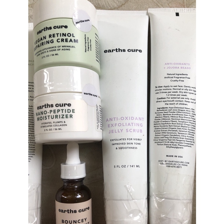 56ml Earths Cure Nano Peptide Moisturizer 56ml Shopee Việt Nam