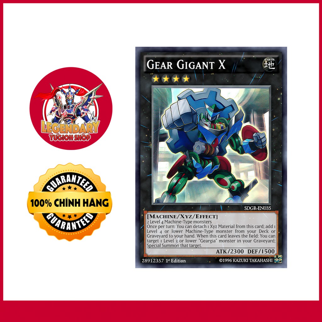 [EN][Thẻ Bài Yugioh Chính Hãng] Gear Gigant X Shopee Việt Nam