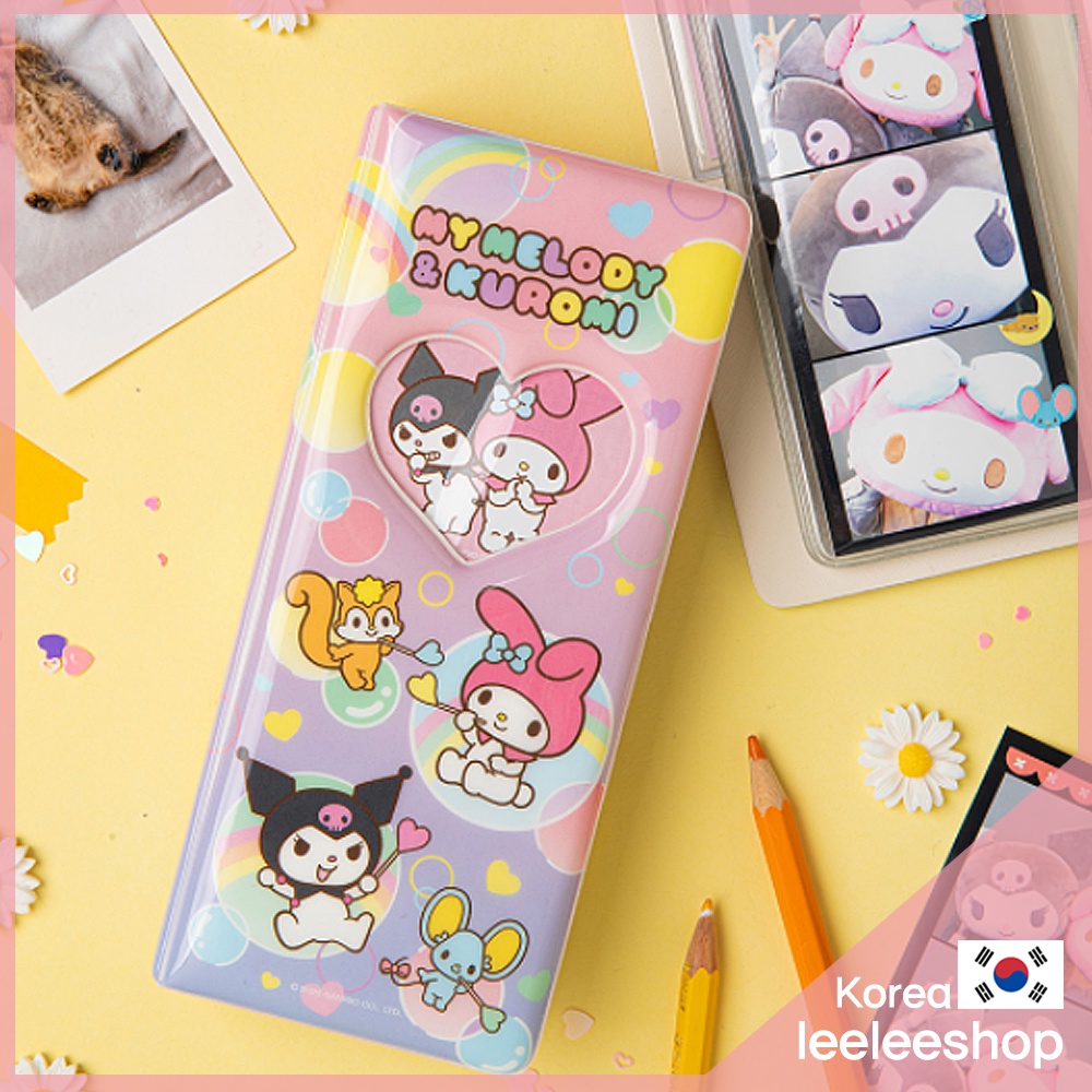 Sanrio_My Melody & Kuromi Basic 4Cut Album Korea Stationery Shopee