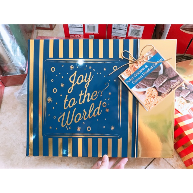 Bánh quy Fudge Grabams & Caramel Drizzled Cookie hộp 1.47kg Shopee