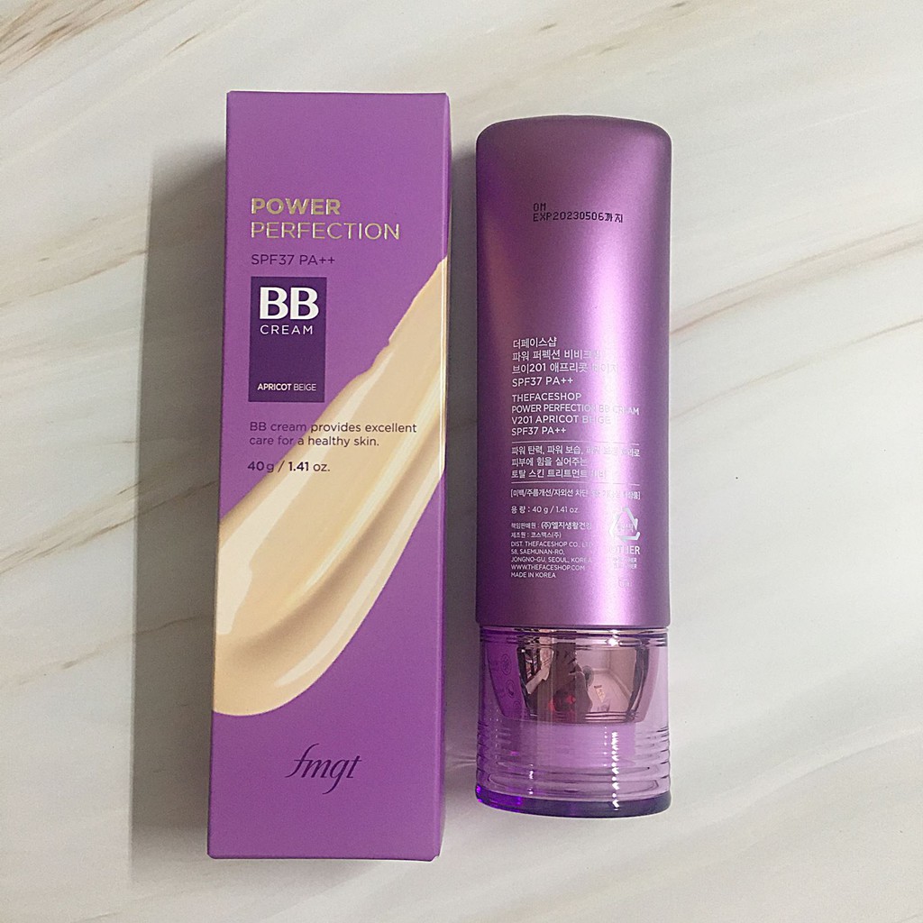 Kem nền BB CREAM FMGT Power Perfection chính hãng Hàn Quốc YBS Shopee Việt Nam