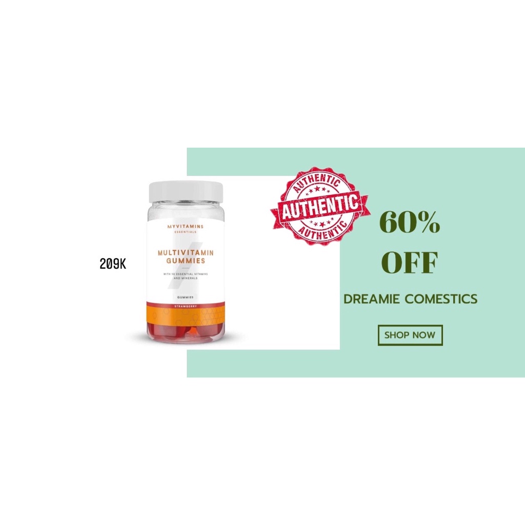 Myvitamins Multivitamin Gummies 30v Shopee Việt Nam
