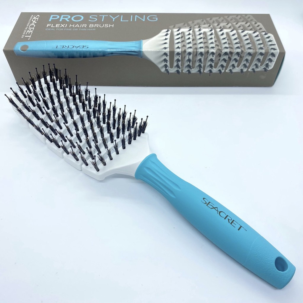 LƯỢC CHẢI TÓC LÔNG HEO CHUYÊN NGHIỆP SEACRET PRO STYLING FLEXI HAIR